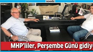MHP&rsquo;LİLER, PERŞEMBE G&Uuml;N&Uuml; GİDİYOR
