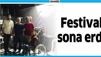 FESTİVAL SONA ERDİ