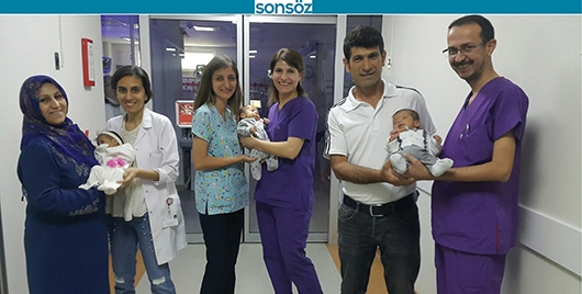 &Uuml;&Ccedil;&Uuml;ZLER, TEŞEKK&Uuml;R İ&Ccedil;İN HASTANEDEYDİ