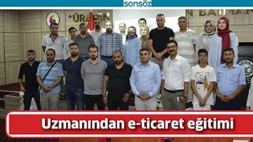 UZMANINDAN E-TİCARET EĞİTİMİ