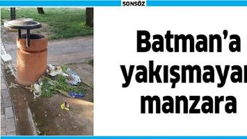 BATMAN&rsquo;A YAKIŞMAYAN MANZARA