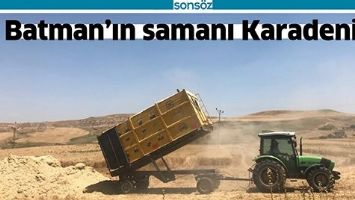 BATMAN&rsquo;IN SAMANI KARADENİZ&rsquo;E