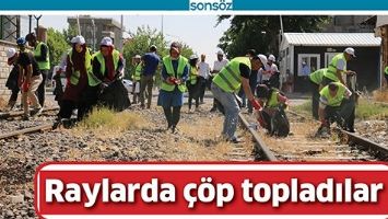 RAYLARDA &Ccedil;&Ouml;P TOPLADILAR