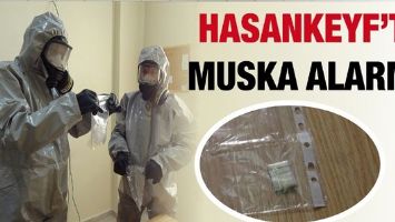 HASANKEYF'TE MUSKA ALARMI!