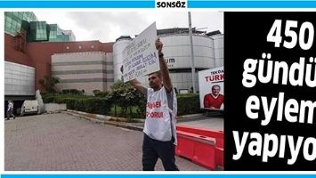 450 G&uuml;nd&uuml;r Eylem Yapıyor