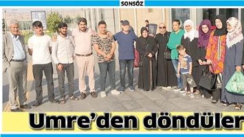 UMRE&rsquo;DEN D&Ouml;ND&Uuml;LER