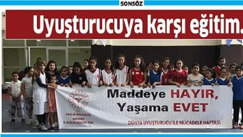 UYUŞTURUCUYA KARŞI EĞİTİM&hellip;