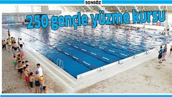 250 Gençle Yüzme Kursu