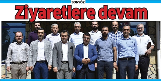 ZİYARETLERE DEVAM