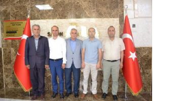 MECLİS &Uuml;YELERİ&rsquo;NDEN KAYMAKAMA ZİYARET