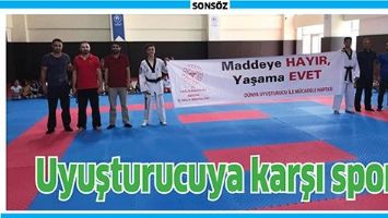 UYUŞTURUCUYA KARŞI SPOR