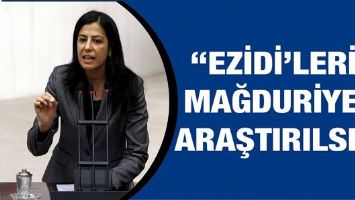 &ldquo;EZİDİ&rsquo;LERİN MAĞDURİYETİ ARAŞTIRILSIN&rdquo;
