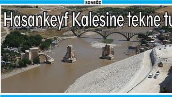 HASANKEYF KALESİNE TEKNE TURU