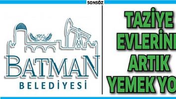 TAZİYE EVLERİNE ARTIK YEMEK YOK!