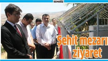 ŞEHİT MEZARINA ZİYARET