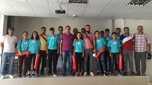 9 &Ouml;ĞRENCİ SPOR LİSESİ&rsquo;Nİ KAZANDI