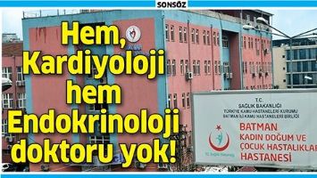 &Ccedil;OCUK HASTANESİ&rsquo;NDE EKSİKLER BİTMİYOR
