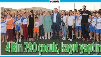 4 Bin 790 &Ccedil;OCUK, KAYIT YAPTIRDI