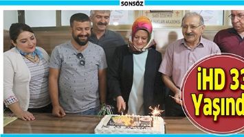 İHD 33 YAŞINDA