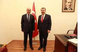 &Ouml;ZDEMİR, SAĞLIK SORUNLARINI BAKANA İLETTİ