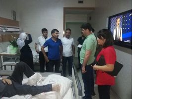 PAMUK&Ccedil;U, B&Ouml;LGEYİ ZİYARET ETTİ