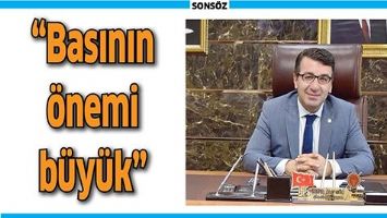 &ldquo;BASININ &Ouml;NEMİ B&Uuml;Y&Uuml;K&rdquo;
