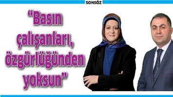 &ldquo;BASIN &Ccedil;ALIŞANLARI, &Ouml;ZG&Uuml;RL&Uuml;Ğ&Uuml;NDEN YOKSUN&rdquo;