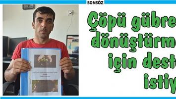 &Ccedil;&Ouml;P&Uuml; G&Uuml;BREYE D&Ouml;N&Uuml;ŞT&Uuml;RMEK İ&Ccedil;İN DESTEK İSTİYOR