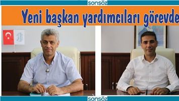 YENİ BAŞKAN YARDIMCILARI G&Ouml;REVDE