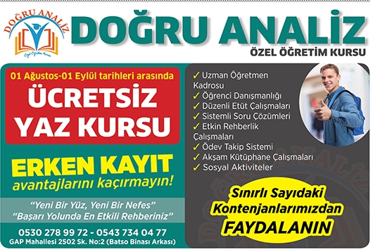 DOĞRU ANALİZ&rsquo;DE ERKEN KAYIT AVANTAJI