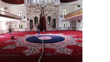 CAMİLER &Ouml;ZEL TEMİZLENİYOR