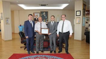 REKT&Ouml;R&rsquo;DEN PERSONELE TAKDİR BELGESİ