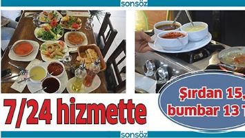 7/24 HİZMETTE