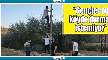 &ldquo;GEN&Ccedil;LER BU K&Ouml;YDE DURMAK İSTEMİYOR&rdquo;