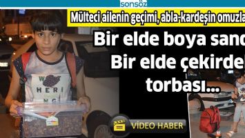 M&Uuml;LTECİ AİLENİN GE&Ccedil;İMİ, ABLA-KARDEŞİN OMUZLARINDA
