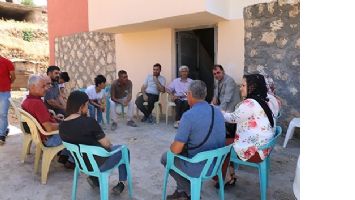 EŞ BAŞKANLARDAN K&Ouml;Y ZİYARETİ