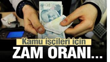 İŞ&Ccedil;İYE VERİLECEK ZAM ORANI BELLİ OLDU