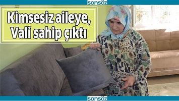 PARKTA KALAN AİLEYE, EV KİRALANDI