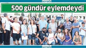 500 G&Uuml;ND&Uuml;R EYLEMDEYDİ