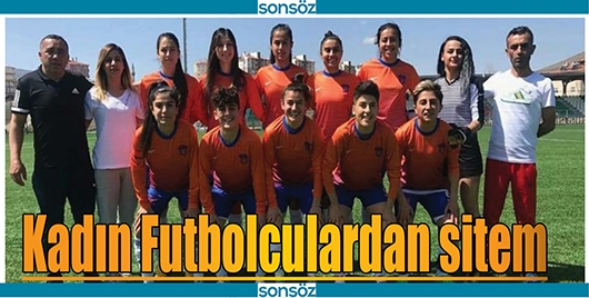 KADIN FUTBOLCULARDAN SİTEM