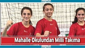 MAHALLE OKULUNDAN MİLLİ TAKIMA