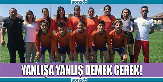 YANLIŞA YANLIŞ DEMEK GEREK!