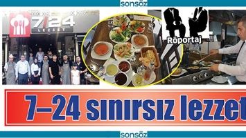 7&ndash;24 SINIRSIZ LEZZET