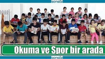 OKUMA VE SPOR BİR ARADA