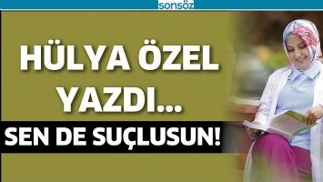 SEN DE SU&Ccedil;LUSUN!
