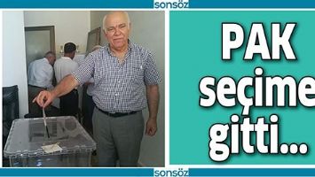 PAK SE&Ccedil;İME GİTTİ