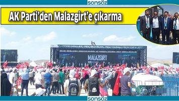 AK PARTİ&rsquo;DEN MALAZGİRT&rsquo;E &Ccedil;IKARMA