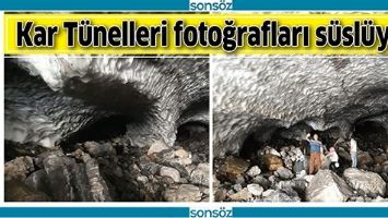 KAR T&Uuml;NELLERİ FOTOĞRAFLARI S&Uuml;SL&Uuml;YOR