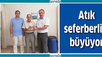 ATIK SEFERBERLİĞİ B&Uuml;Y&Uuml;YOR