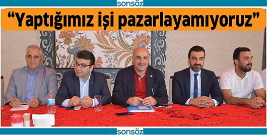 &ldquo;YAPTIĞIMIZ İŞİ PAZARLAYAMIYORUZ&rdquo;
